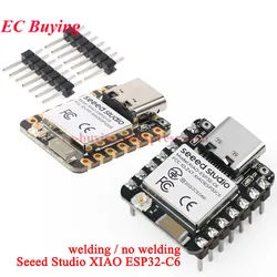 10pcs/1pc Seeed Studio XIAO ESP32C3 BLE WIFI Wireless Development Board Module ESP32 ESP32-C3 Tiny MCU 4MB For Arduino ESP32C6