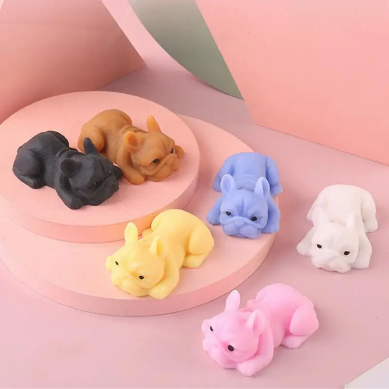 Squishy Dogs Anime Fidget Toys Puzzle Creative Simulation Decompression Toy Kawaii Dog Stress Reliever Toys Party Holiday Gifts