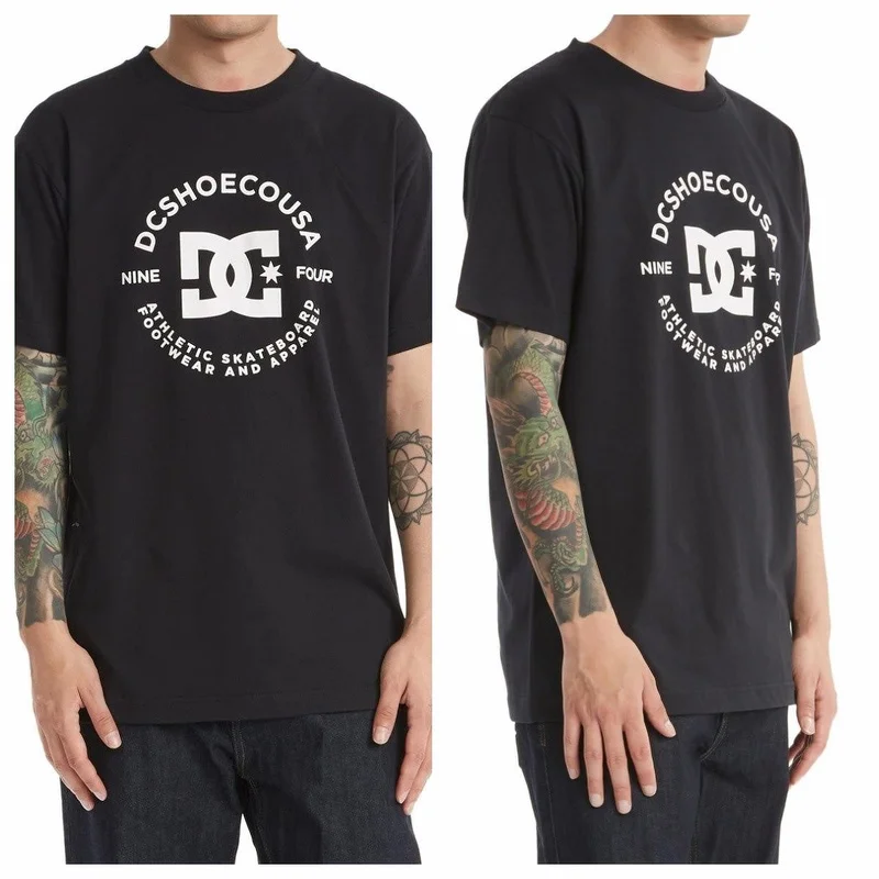 تي شيرت صيفي جديد من القطن الخالص مطبوع عليه حروف لعام 2025 ، تي شيرت عادي للرجال موضة الشارع فضفاض ومريح يسمح بمرور الهواء #1