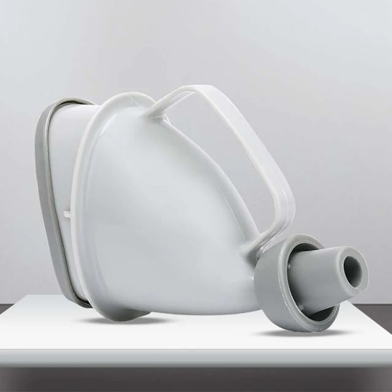 مبولة محمولة للكبار في الهواء الطلق للرجال والنساء ، مبولة طوارئ ، قمع تبول ، زجاجات بلاستيكية ، سفر بالسيارة ، بالغ ، 1 * *