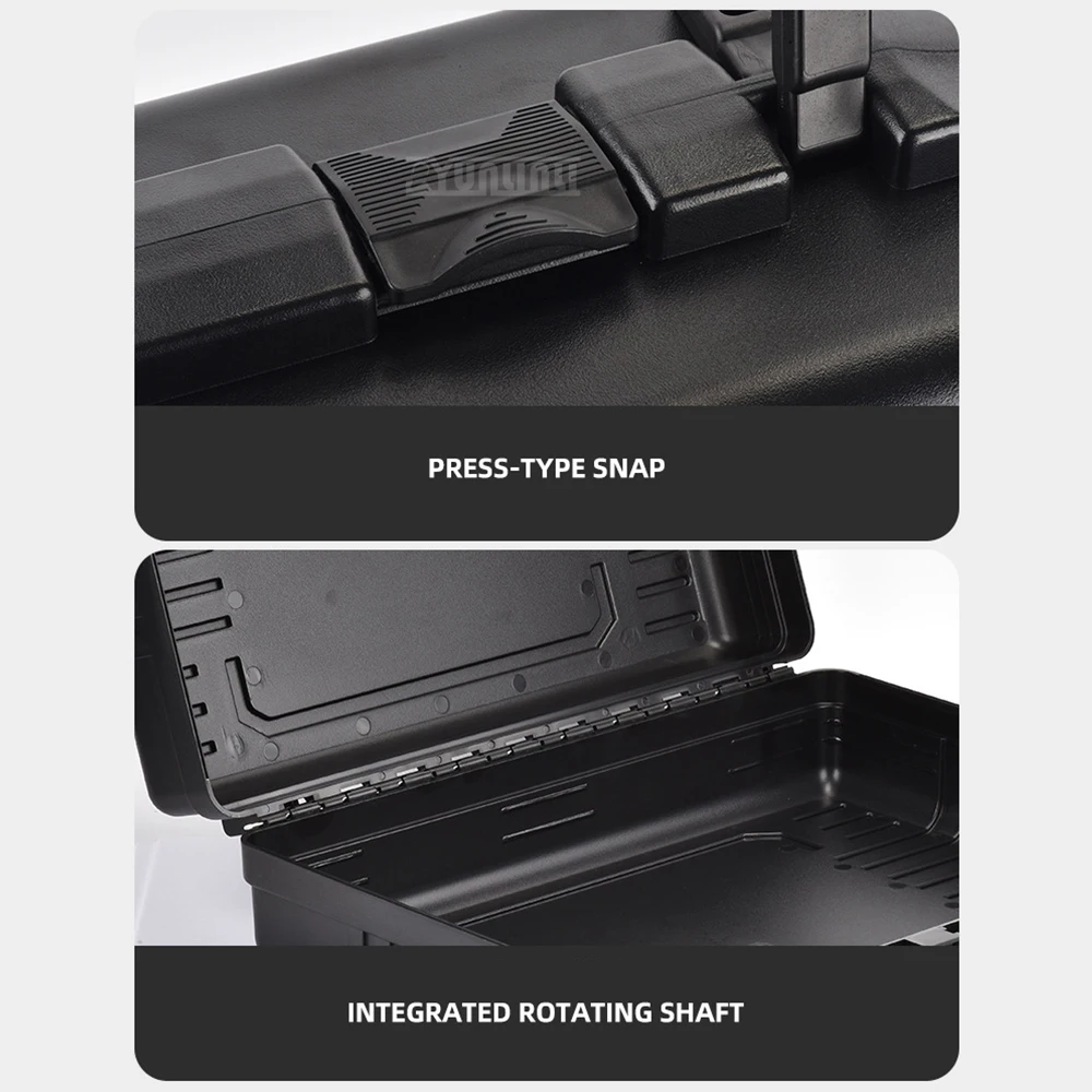 Portable Instrument Case, Multifunctional Industrial Equipment Toolbox, Plastic Carrying Case for Meters and Tools