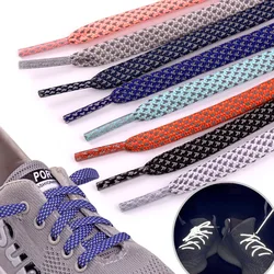 1Pair ​3M Flat Reflective Shoelaces for Sneakers Glow at Night Be Applicable Sport Running AF1/AJ Luminous Shoe Laces Shoestring