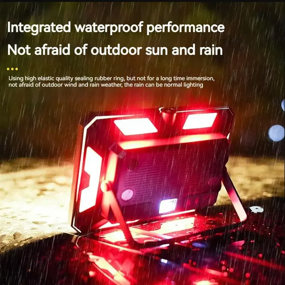 Portable Camping Lights Waterproof SMD Rechargeable Outdoor Hanging Lights Portable Fill Light Work Maintenance Lighting