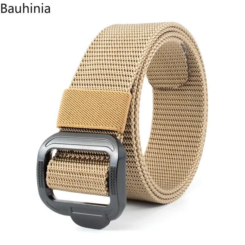 2024 New Outdoor Men Tactical Belt Nylon Alloy Buckle Smooth Breathable Military Canvas Pants Youth Student Belt luxury belt