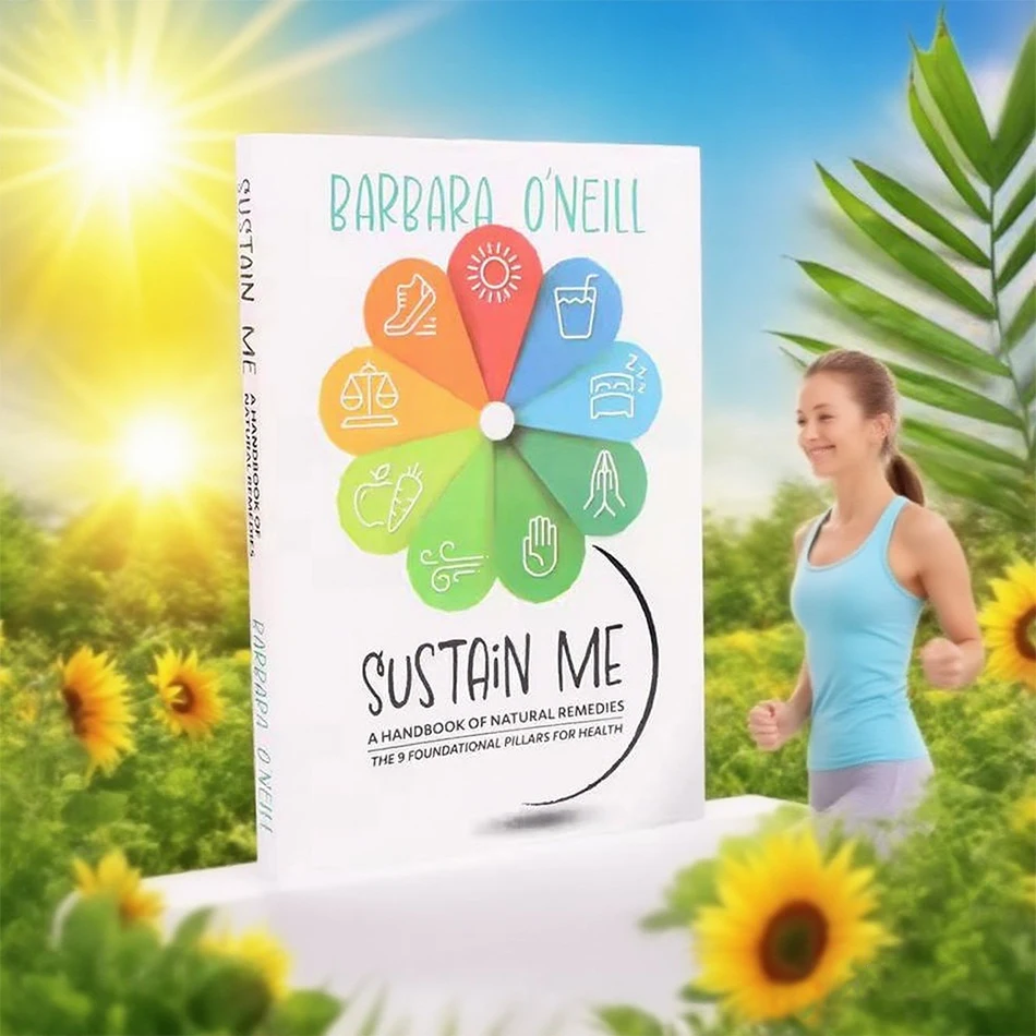 

2025 Sustain Me The 9 фундаментальных столбов для книги по руководству о здоровье. Справочник естественных средств по английскому языку в мягкой обложке. Чтение книг.