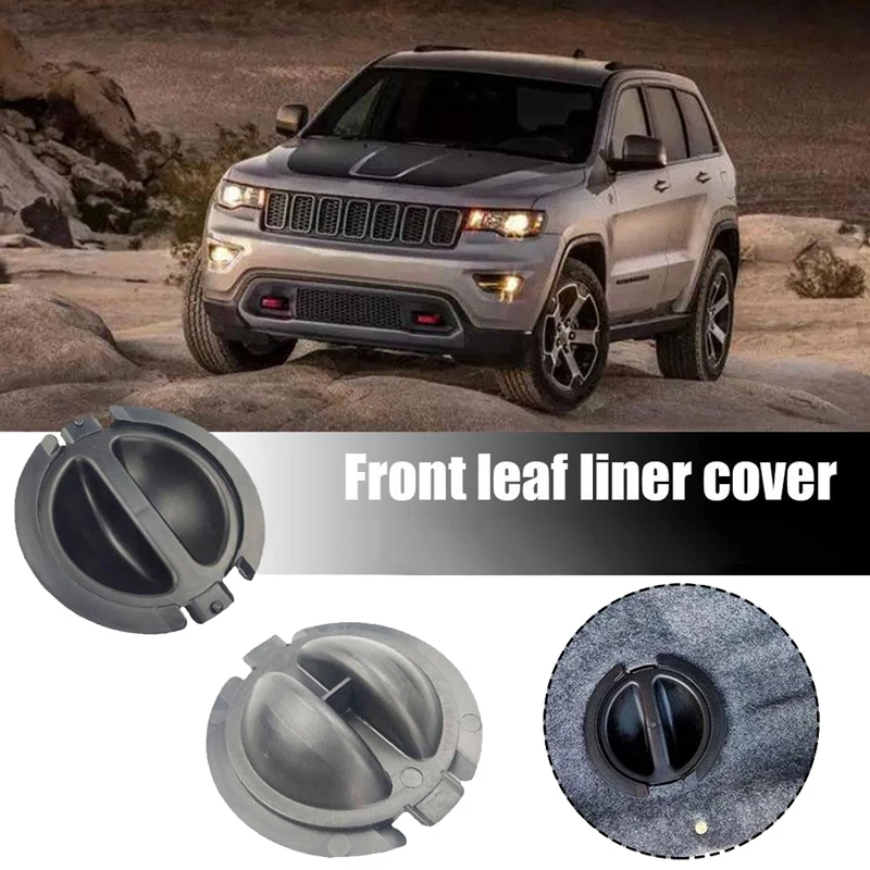 Front Fender Lining Cover Plate Fog Lamp Observation Port For Jeep Grand Cherokee 55079292AD 55079293AD