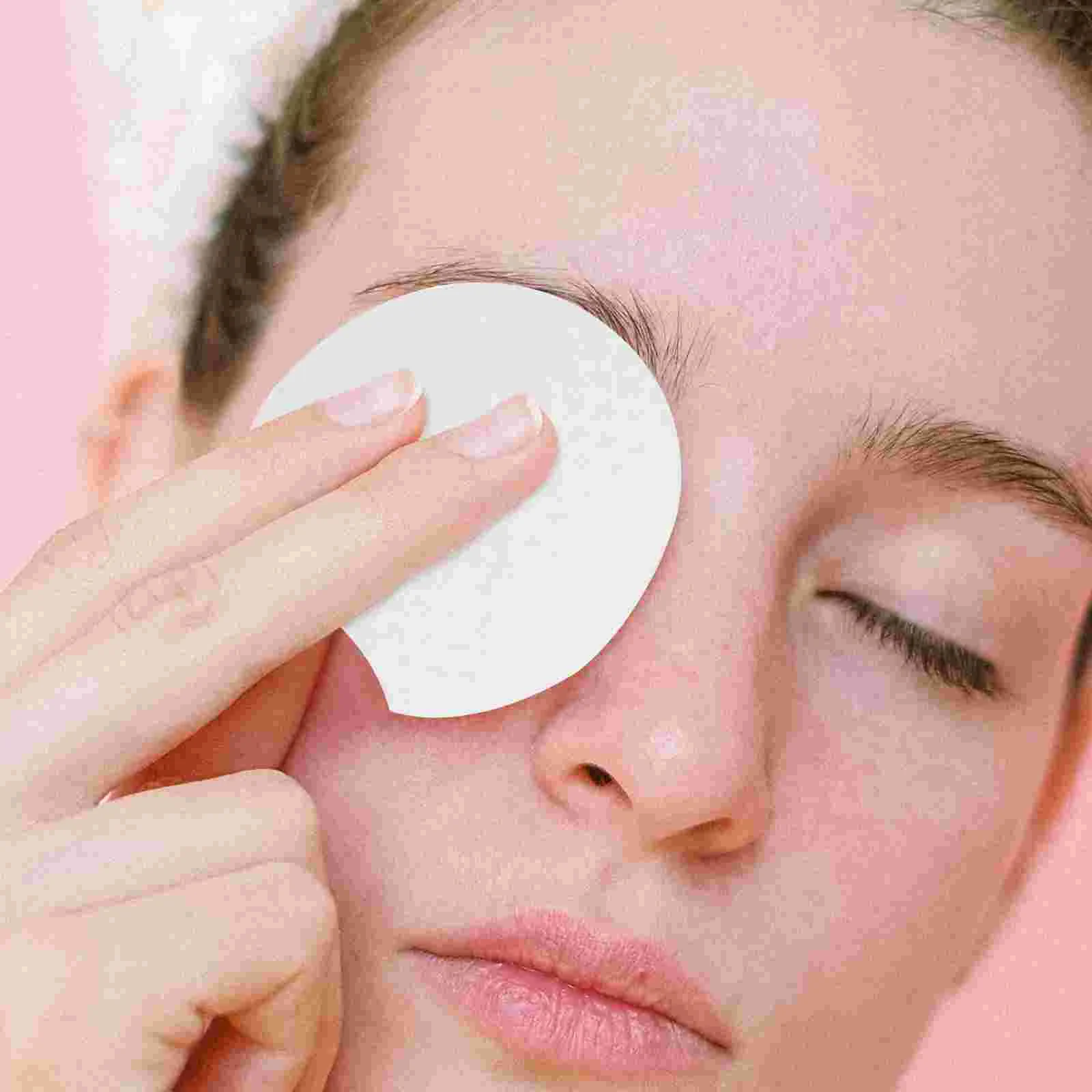 Facial Cleansing Pads Pearl Pattern Makeup Remover Cotton Wipes Face White Non-woven Fabric Cloth