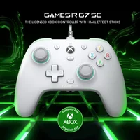 GameSir G7 SE Xbox Gaming Controller Gamepad con cable para Xbox Series X, Xbox Series S, Xbox One, con joystick de efecto Hall para pc