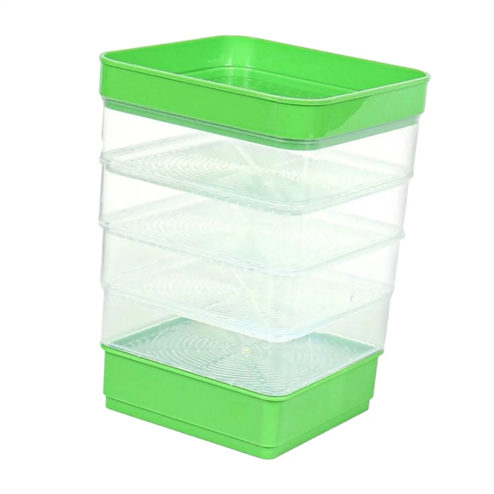Seed Sprouting s Microgreens Propagator 4 Tier Versatile Square Grower