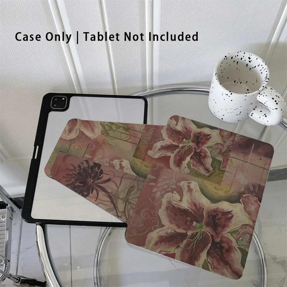 

360 ° Rotating Foldable Case to Easily Protect Your Pad: Compatible with iPad Air 6,Air 5,4,10,2024,air m3/a16 2025