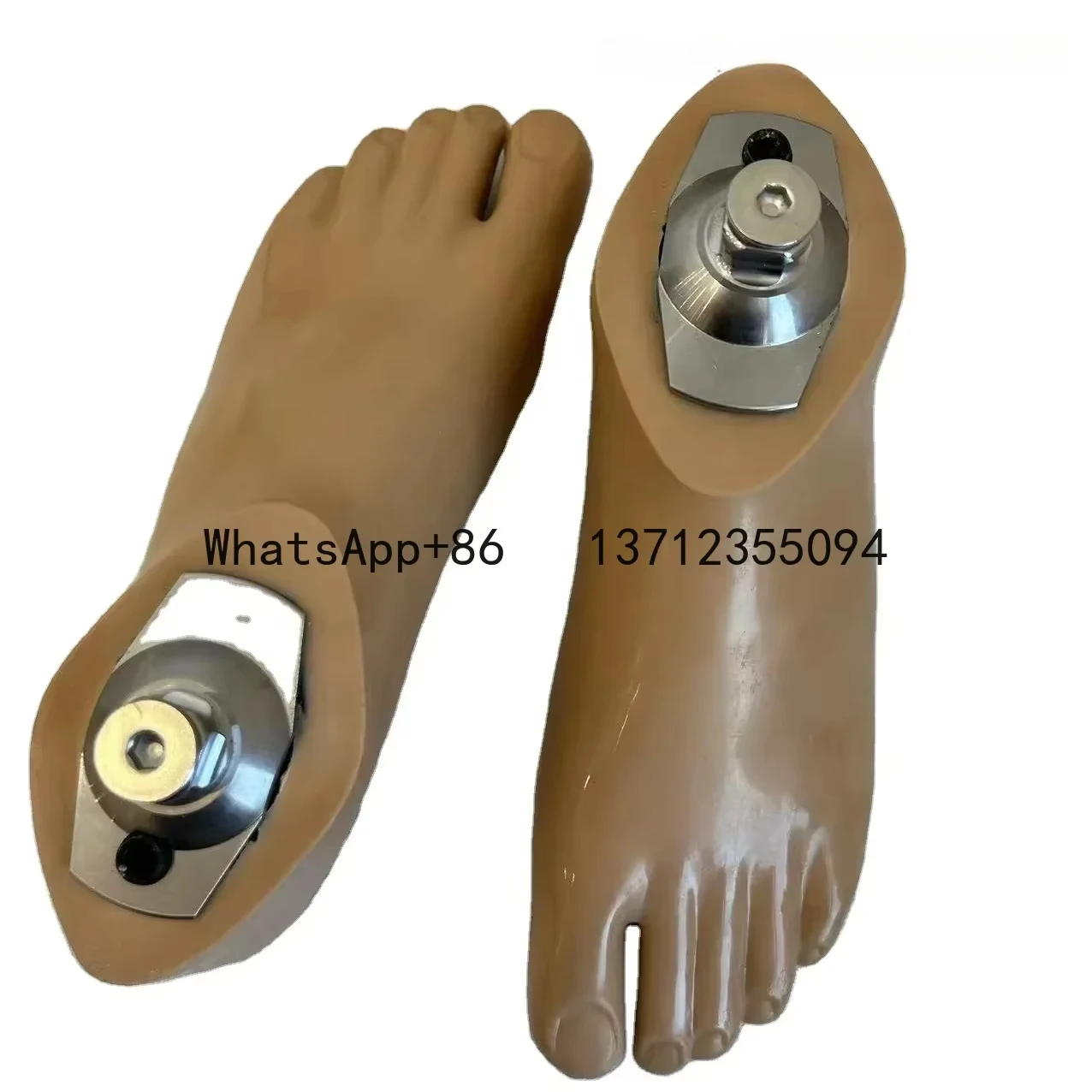 SACH foot + carbon fiber foot for prosthetics