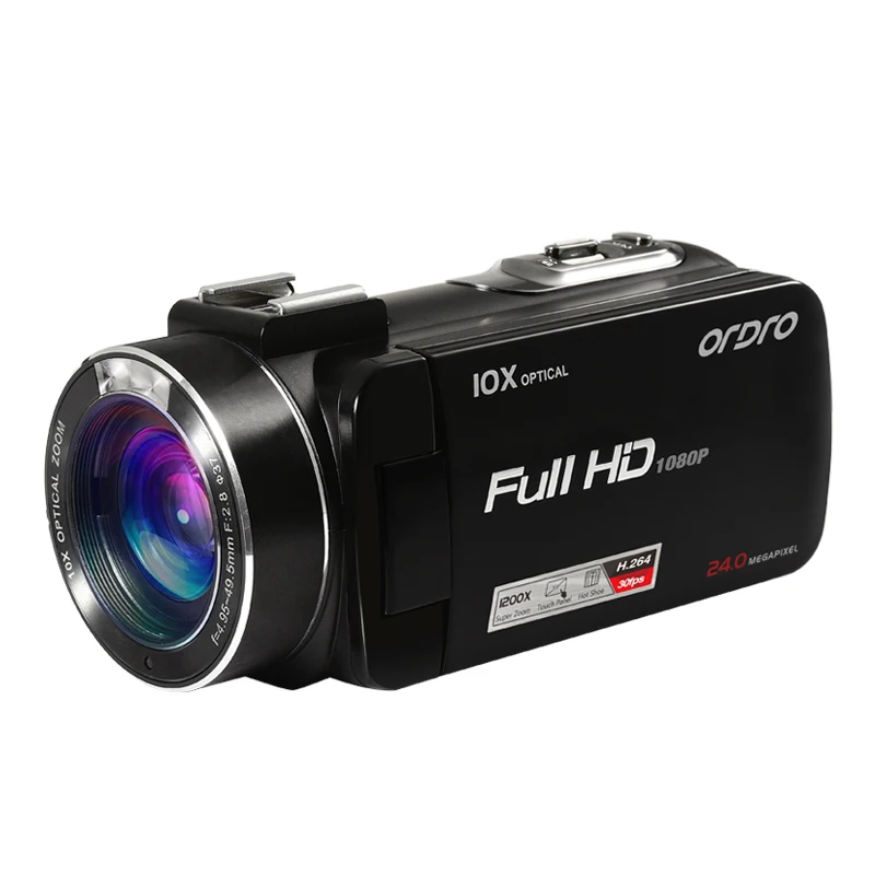 10X Optical Zoom HD DVC Digital Camcorder