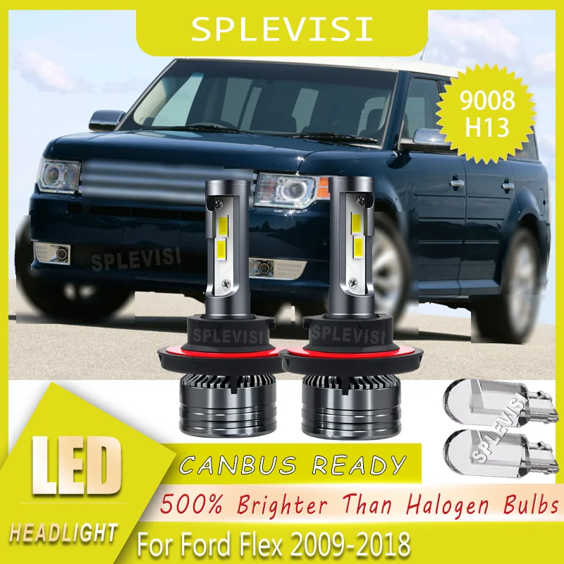 

Wide Illumination Easy-to-Install High-Performance LED Headlight For Ford Flex 2009-2018 2010 2011 2012 2013 2014 2015 2016 2017