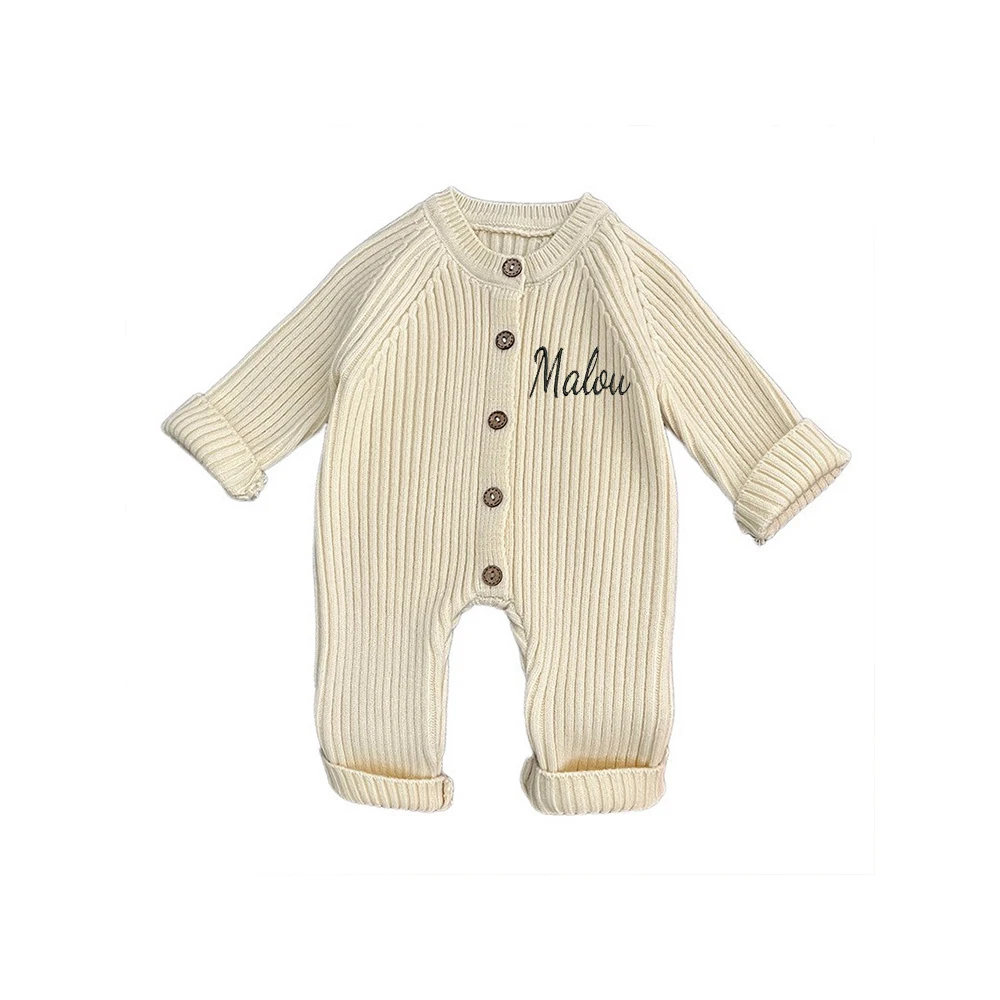 Pull à Manches sulfpour Bébé Garçon et Fille, avec Nom, Personnalisé, Cadeau, Printemps et Automne