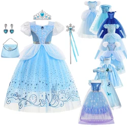 Princess Charm Cinderella Costume Girls Formal Dress