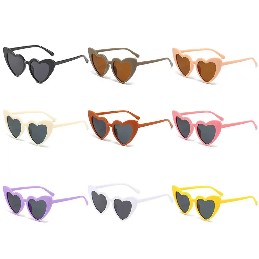 

3-9 Years Vintage Pink Glasses Heart Sunglasses Kids Sunglasses Toddler Sunglasses