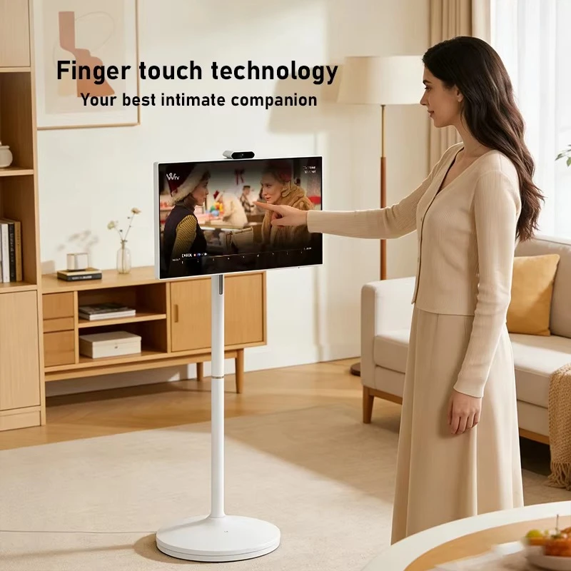 Android 32 inches 2K Capacitive Touchable Screen Movable Smart tablet Digital Signage and Video Display TV ODM/OEM Factory