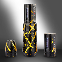 Brand New MAX Tattoo Pen Machine Gun With Rechargeable Wireless Battery Power For Body Art Supply