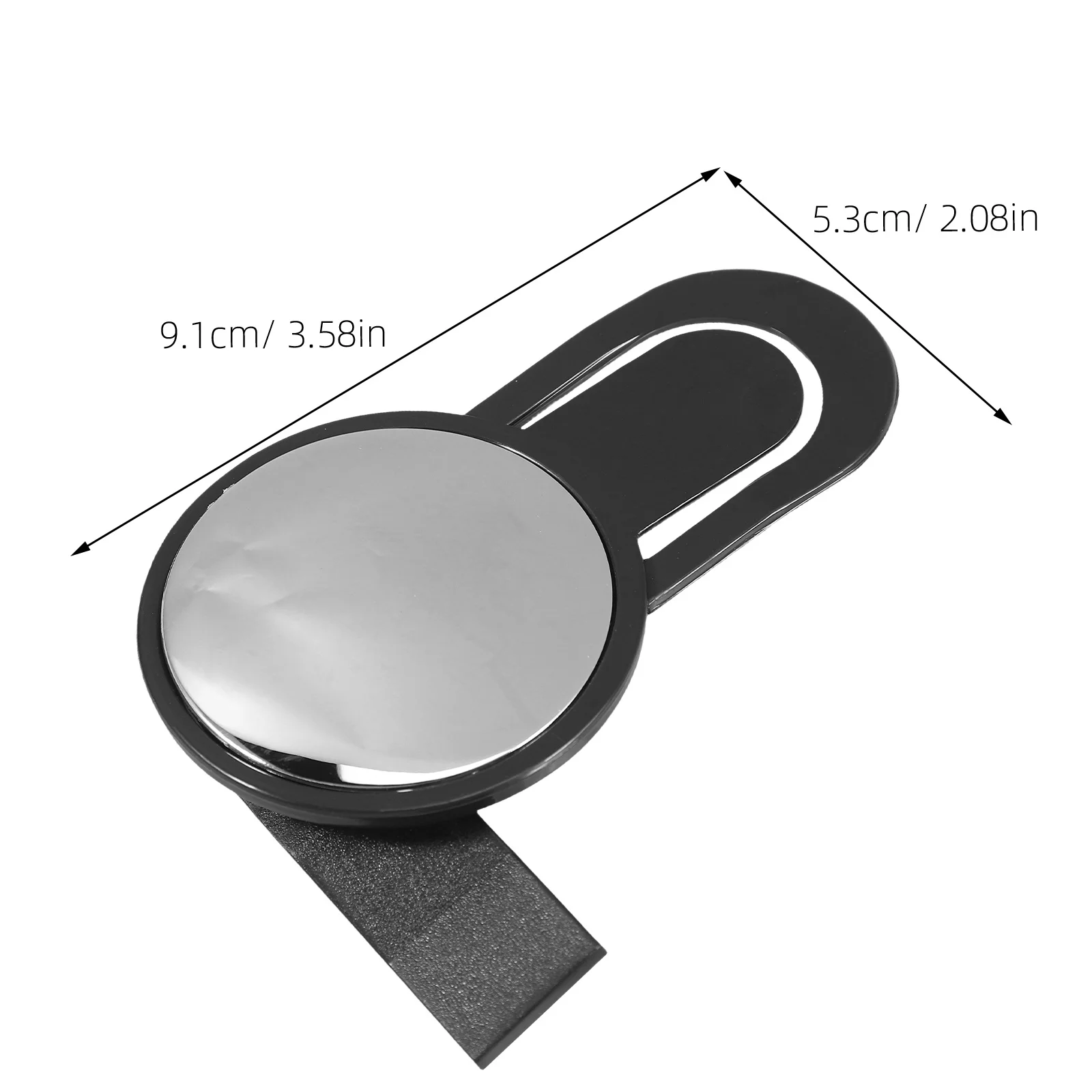 Computer Rearview Mirror Office Desk Surveillance Cubicle Monitor Mount Desktop Security Mirror For Work Environment Awareness