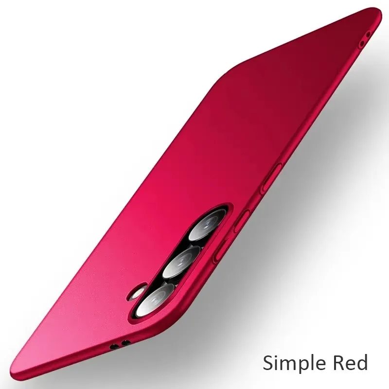 For SAMSUNG GALAXY S26 S25 Plus Ultra FE 5G Hard PC Shockproof Cover Lightweight Ultra Slim Anti-Fingerprint Matte Case Covers