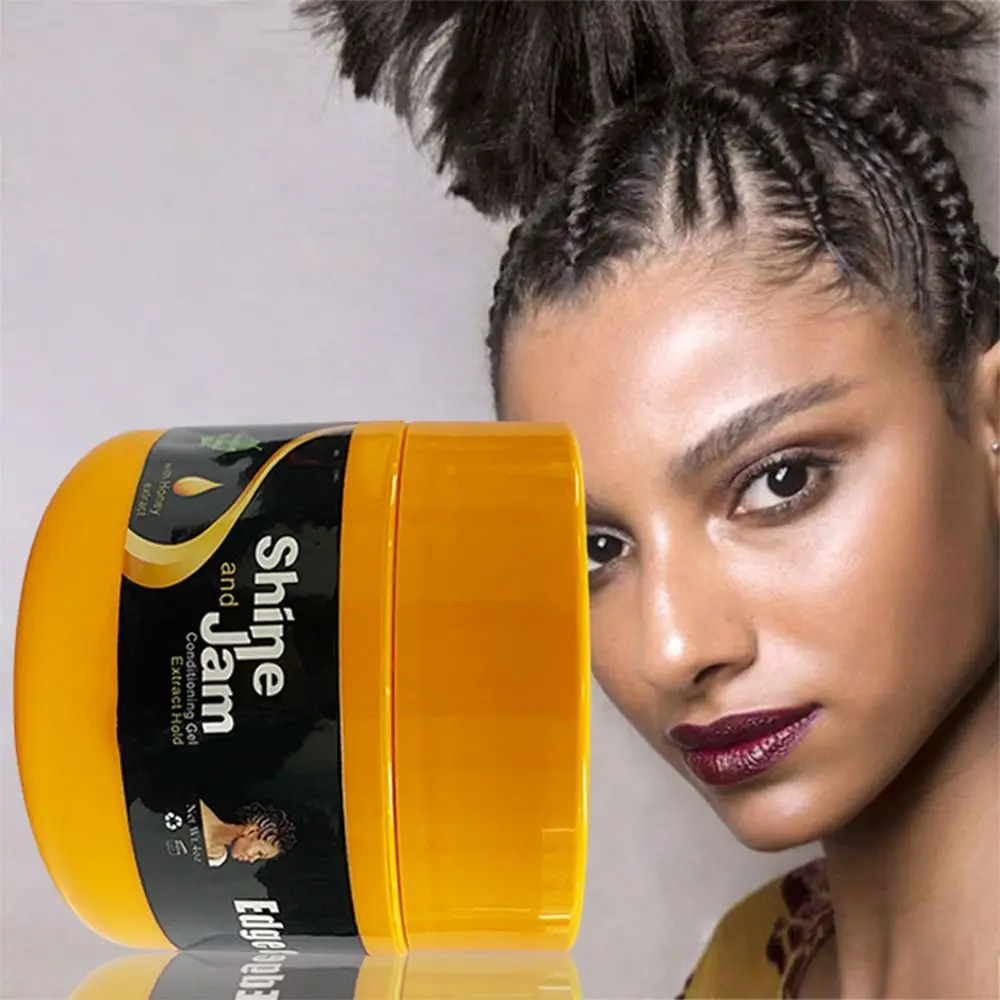 Fragrant Moisturizing And Shaping Shine And Jam Styling Products Edge Control Hair Wax Dirty Braid Gel Hair Gel