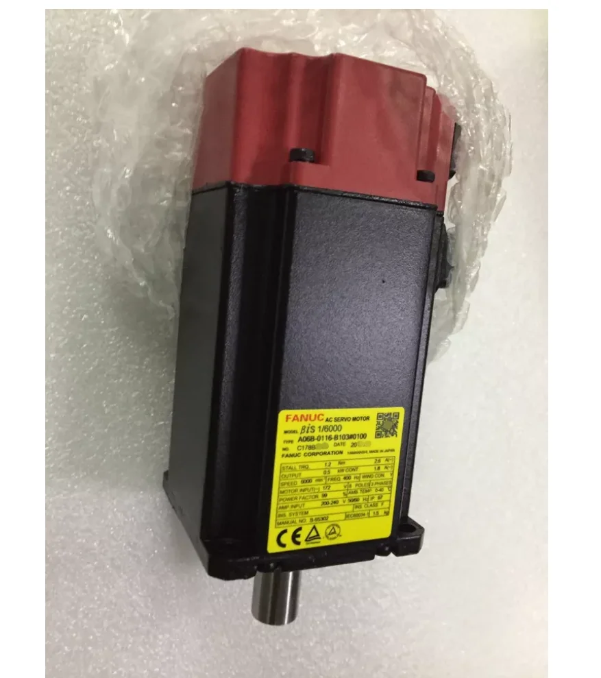 

A06B-0116-B103 New FANUC AC Servo Motor 12 Months Warranty A06B 0116 B103