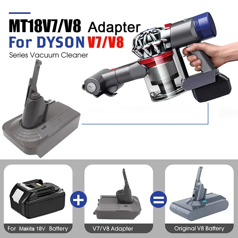 محول بطارية ليثيوم أيون MT18V7/V8 MIL18V7/V8 DW20V7/V8 لماكيتا لميلووكي لديوالت لسلسلة دايسون V7V8 مكنسة كهربائية