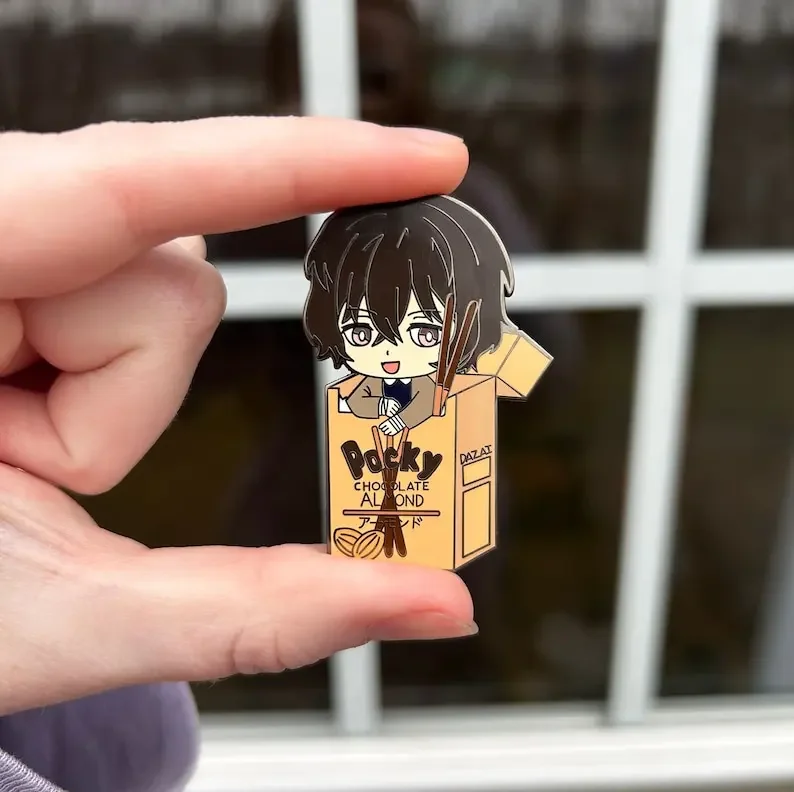 Bandage Boy Pocky Enamel Pin