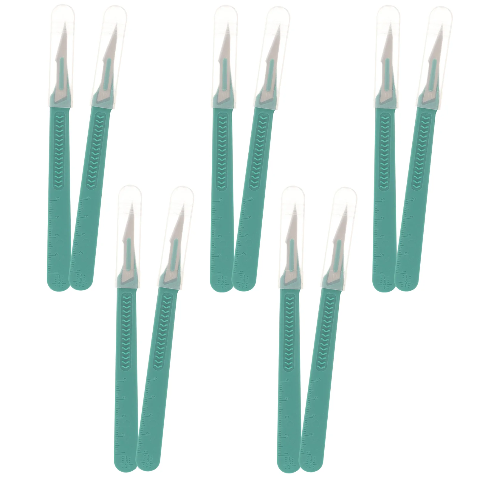 10pcs Disposable Plastic Surgical Multi-function Scrapbooking Crafts Carving Tools( -1) Surgical Knife