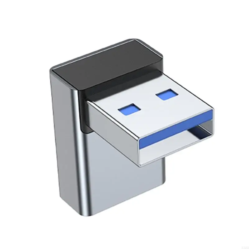 محول KXRB USB بزاوية قائمة 90 درجة ذكر إلى أنثى موصل مقرنة