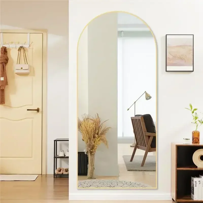 SweetFurniture Full Length Mirror Body Mirror Floor Standing Mirror Hanging or Leaning Against Wall