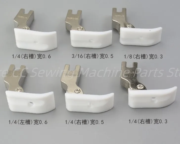 T69 Computer flat car general plastic with groove press foot industrial sewing machine spare parts