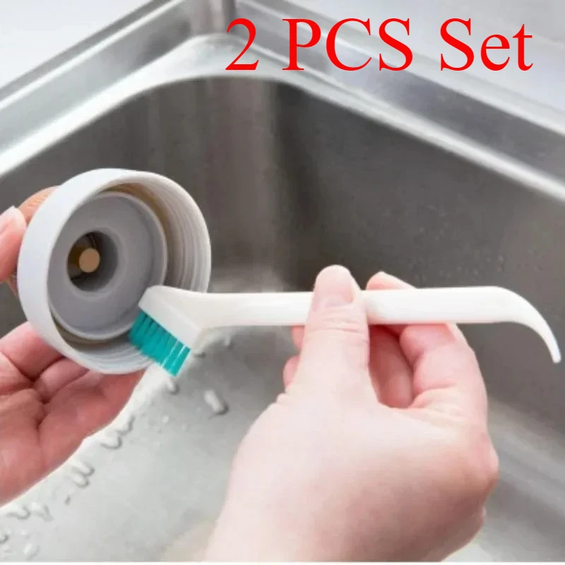 2 Pcs/Set Cleaning Narrow * Brush Long Handle Portable Gap Baby Bottle Gap Cleaning Brush Household Kitchen Tool Small Brush