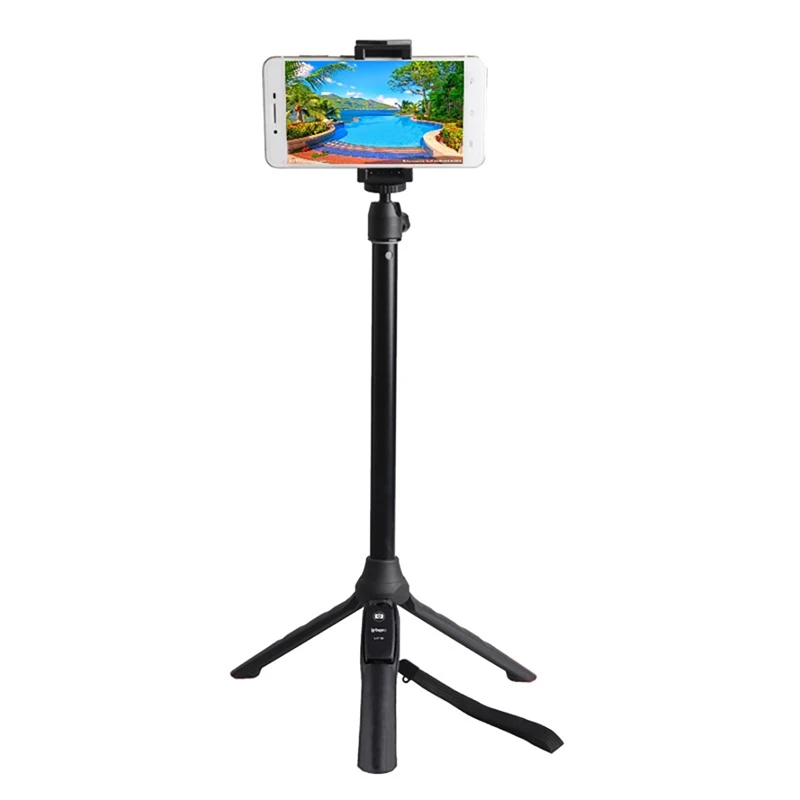 عصا سيلفي للهاتف المحمول بلوتوث ، ترايبود من سبائك الألومنيوم ، قوس البث المباشر لسطح المكتب ، من من من من