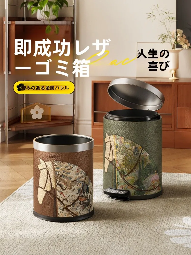 cestino-per-rifiuti-meishi-da-in-stile-vintage-con-pedale-grande-capacita-per-soggiorno-e-uso-domestico-corpo-rotondo-in-acciaio-inossidabile-sigillato-anti-i