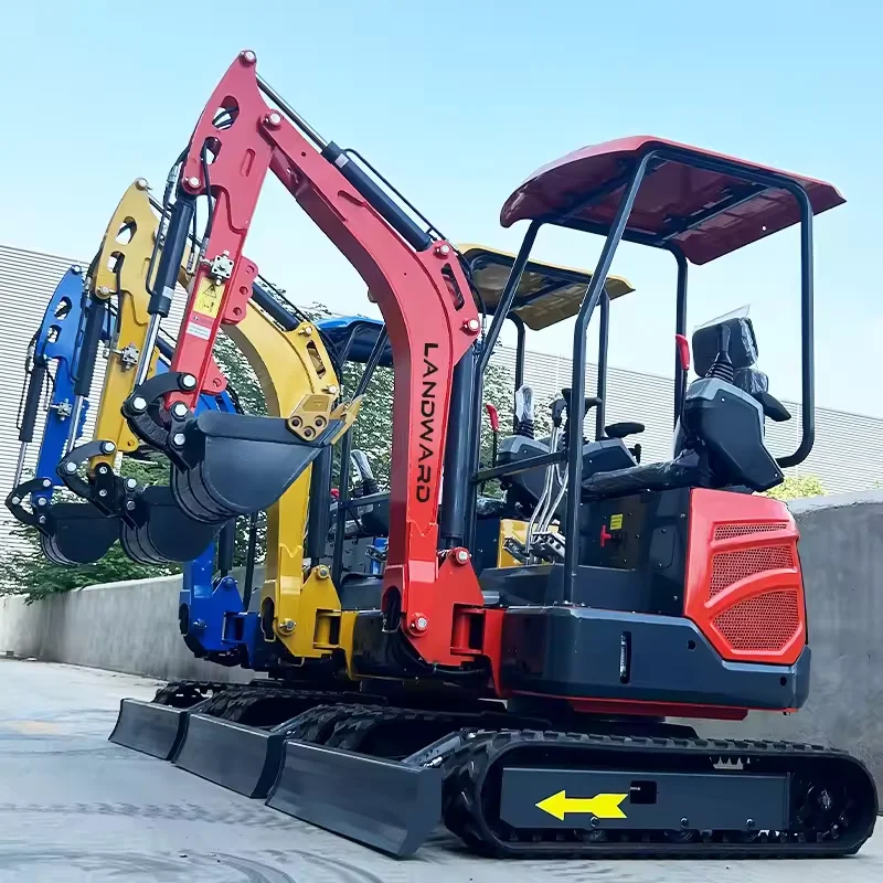 

Customized 2.5Ton Hydraulic Crawler Digger 1.8Ton Earthmoving Machinery Micro Bagger Multifunctional Portable Min Excavator
