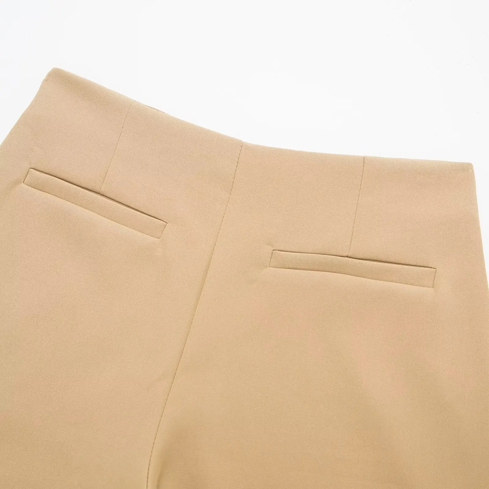 HH Damen Y2k Vintage Einfarbige Shorts mit seitlichem Reißverschluss, schmal geschnitten, hohe Taille, sexy Minirock für Damen, Sommerparty-Shorts, Röcke, Streetwear – Detail 10