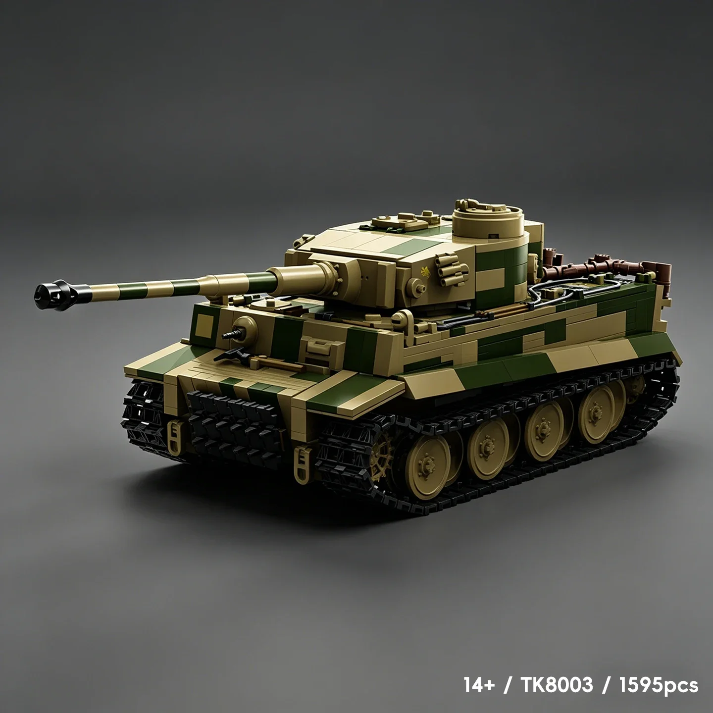 Heavy Armored Company Assembly Model Kit Creative block set “Fuhu” Tank Paint Scheme: Grenadier Division