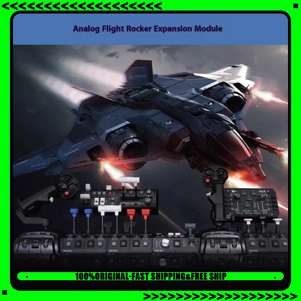 VKBSIM Gladiator NXT EVO SCG Simulation Flight Joystick DCS F16 F18 Airbus Simulation Flight Simulator Game Rocker Custom Gifts