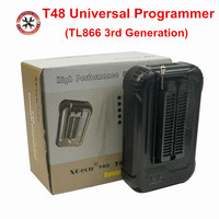 Original T48 Programmer Xgecu TL866II Plus TL866 Universal Minipror Adapters EMMC Bios High Ppeed Better Than EZP2019/EZP2023