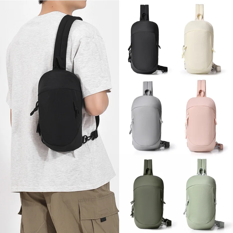 

New Unisex Lightweight Outdoor Crossbody Bag, Fashionable and Versatile Chest Bag, Large-capacity Waterproof Single-shoulder Bag