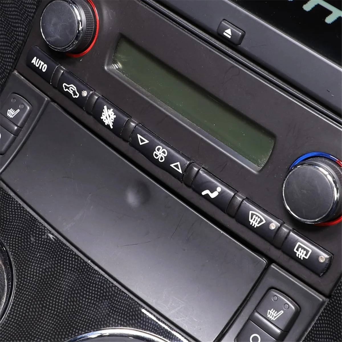 ملصق زر السيارة لمكيف الهواء بتيار متناوب ، ملحقات طقم التصليح ، شيفروليه كورفيت C6 من أصل شفروليه