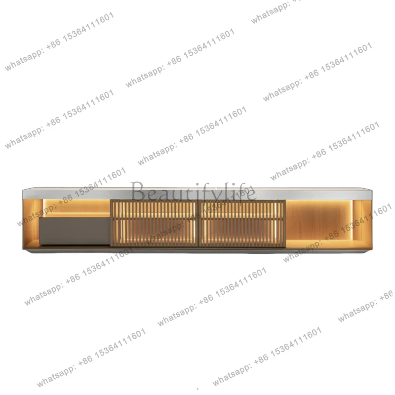 Premium Luxury  trendy Aesthetic Tv cabinet design Quality TV Stands Unique mueble flotante para tv Living Room Furniture