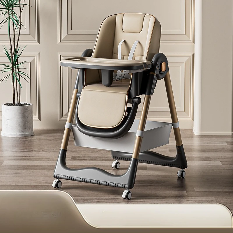 Baby Dining Chair Multi-functional Dining Table and Chair Height Adjustable Children's Dining Chair