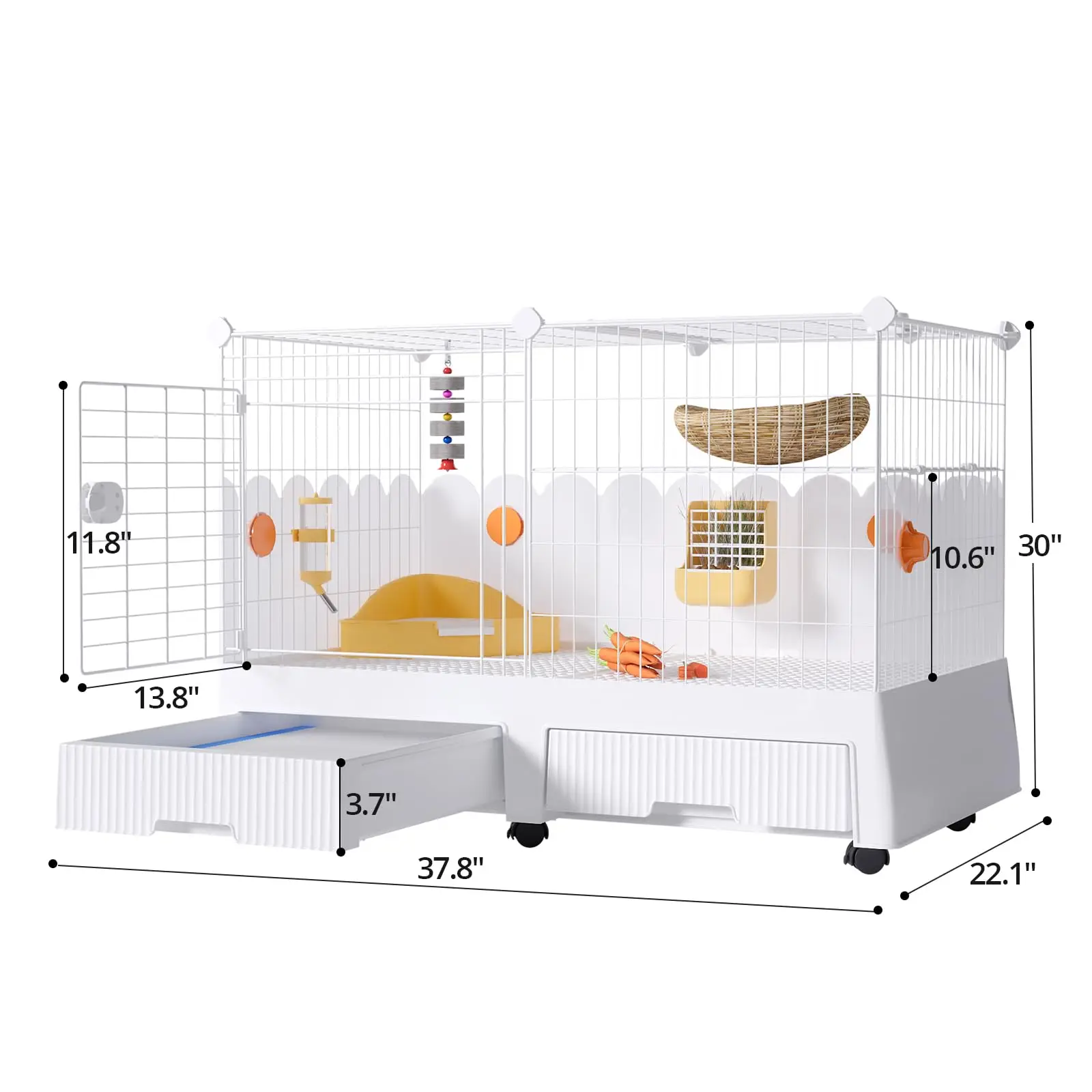Large Rabbit Cage Indoor, 37