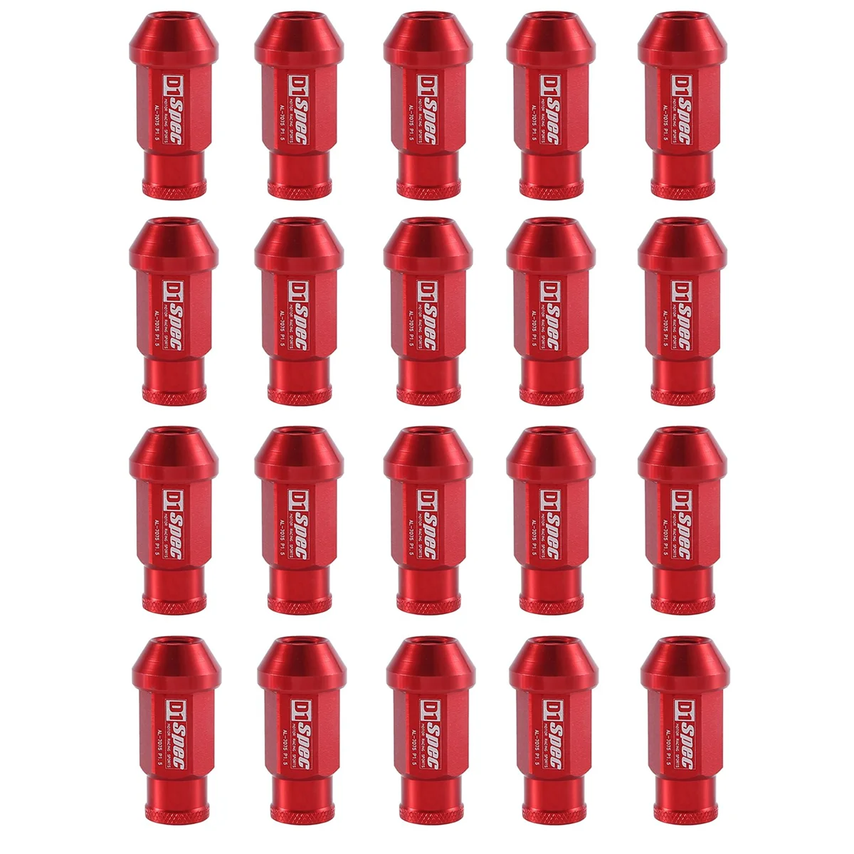 

Red Hub Nuts Tire Hub Hub Cap Screws Car Screws Nuts Universal Car Supplies