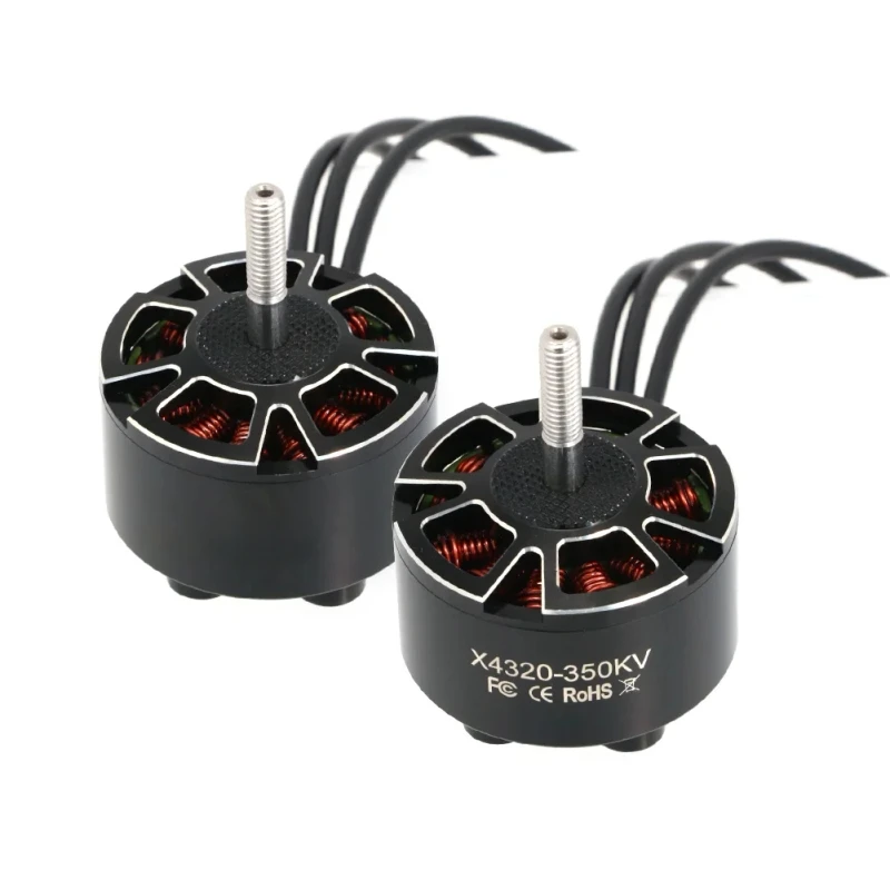 НОВЫЙ 4 шт. X4320 4320 350KV 700KV 6-12S высокоскоростной бесщеточный двигатель дальнего действия X-класса RC FPV модель дрона