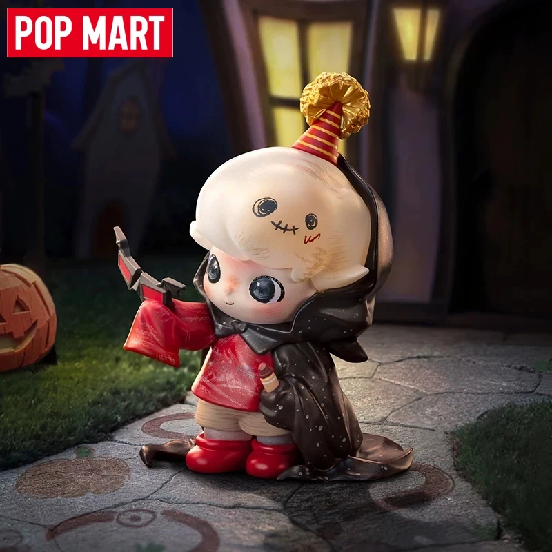 New Pop Mart Dimoo Found Me Figure Hanging Card Healing Cute Collectible Toy Desktop Ornament Holiday Surprise Gift