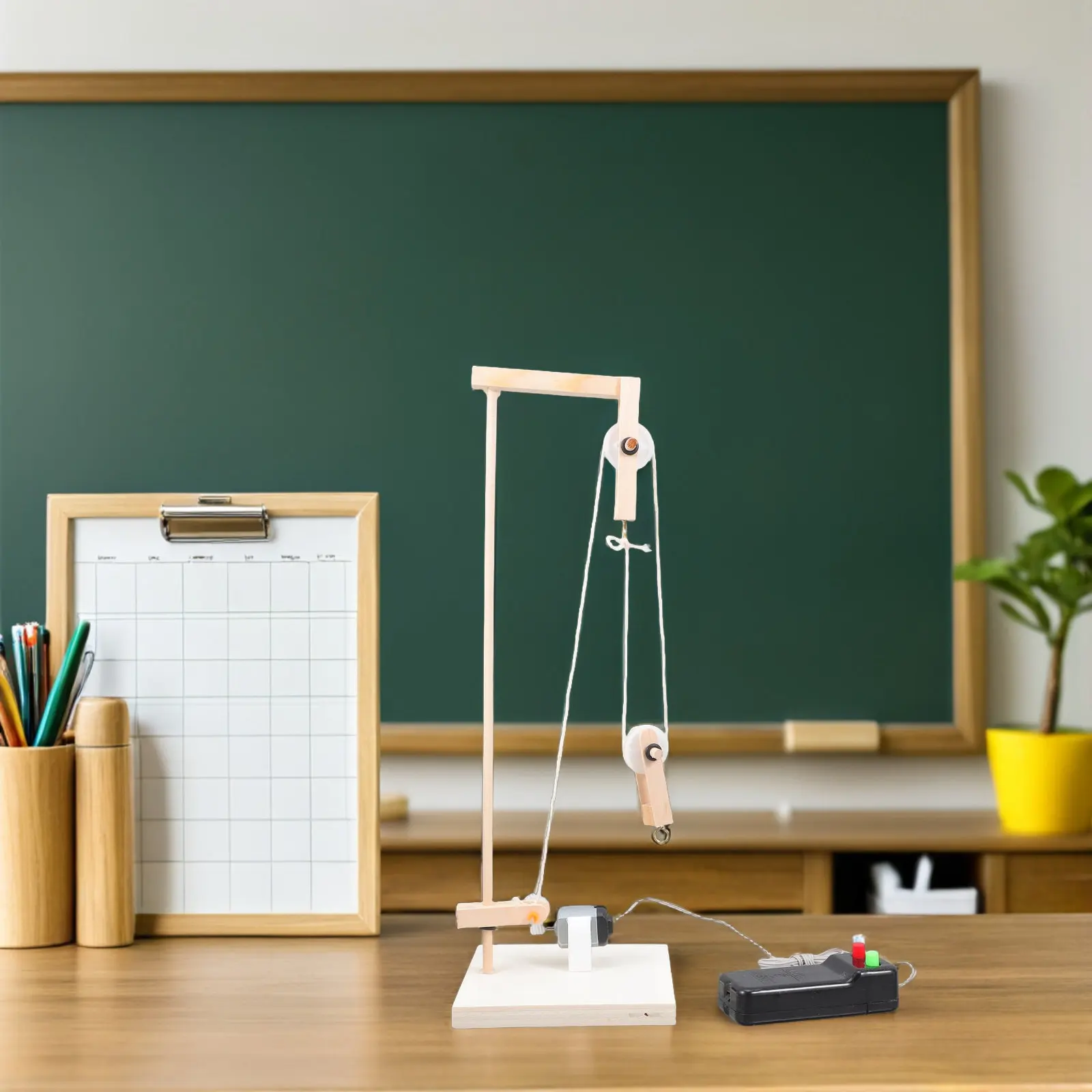 

Набор для физических экспериментов: блок-ролик для самостоятельной сборки крана, обучающий инструмент для изучения физики и механики