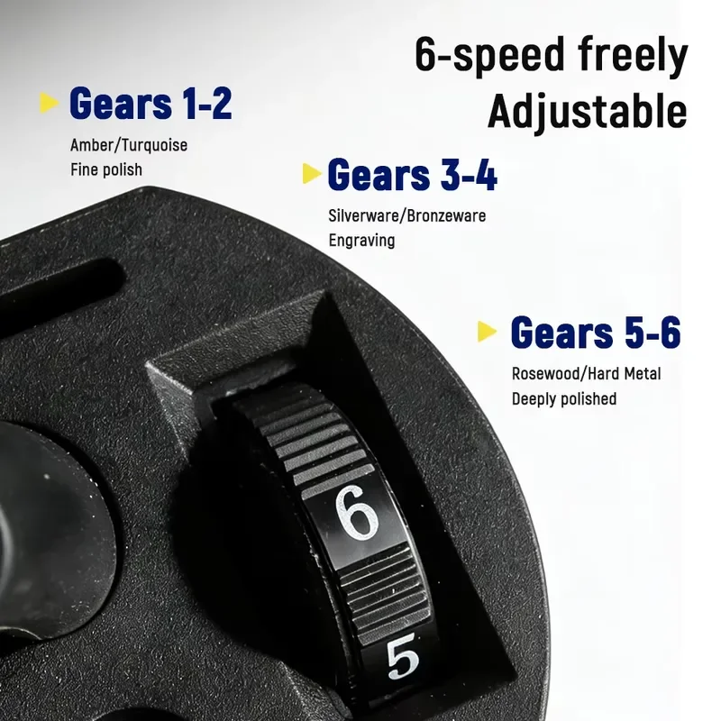 90 ° Ceramic Tile Sewing Tool Electric Straight Grinder 15000RPM 6 Gear Multi Angle Grinder Sander Polisher